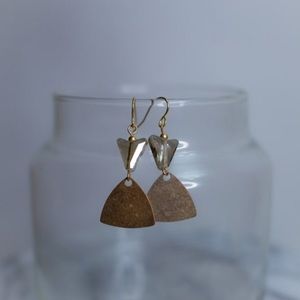 Handmade vintage dangle earrings